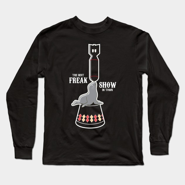 Freak Show Long Sleeve T-Shirt by manospd